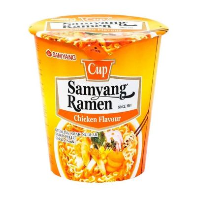 Лапша Samyang со вкусом курицы "Chicken Flavour Ramen Cup" 65г. Корея, 65 гр, Корея