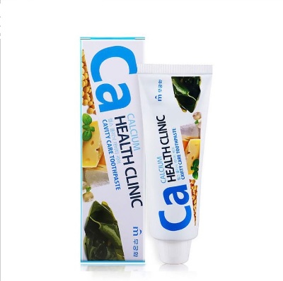 Зубная паста с кальцием для профилактики кариеса , «Calcium Health Clinic» ,«Mukunghwa», 100 гр, Корея