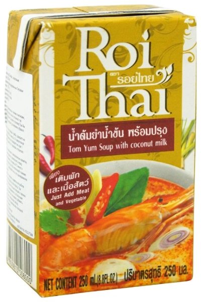 Основа для супа Том Ям с кокосовым молоком, Roi Thai ,250 мл, Таиланд