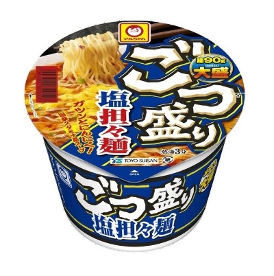 Лапша "Gotsumori Shio Tantan" с белым мисо, кунжутом и маслом чили ОСТРАЯ Toyo Suisan, 112 гр, Япония