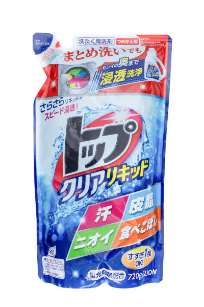 Жидкое средство для стирки "ТОР - сила ферментов", LION, 720 гр, Япония
