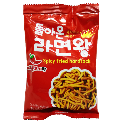 Хворост с острым вкусом "Quaint snack", 50 гр, Корея