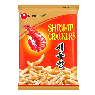 Чипсы с креветками "Nongshim", 75 гр, Корея