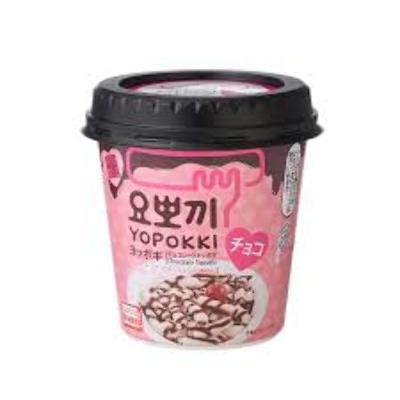Рисовые клецки б/п (топокки) с шоколадным соусом "Chocolate Topokki" 120г. Ю.Корея, 120 гр, Корея