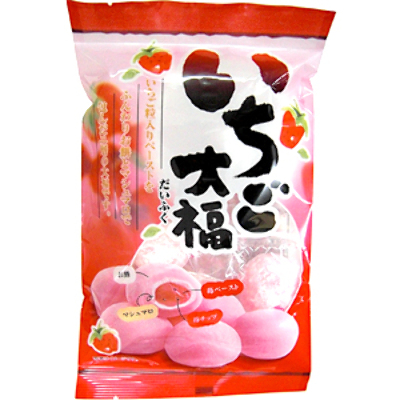 Моти со вкусом клубники "Японская клубника" Kubota Seika 130г. Япония, 130 гр, Япония