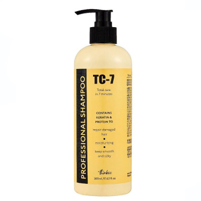 Протеиновый шампунь для сильно поврежденных волос Thinkco TC-7 Professional Keratin Shampoo, Корея