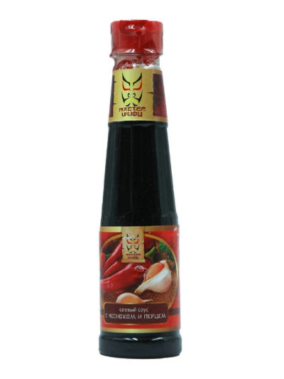 Соус соевый перец-чеснок "Мастер Шифу", 200 мл, Вьетнам