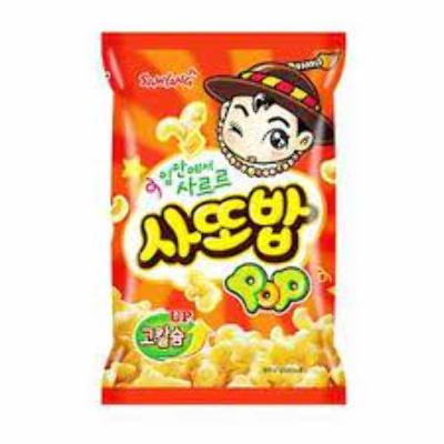 Снек кукурузный "Pop Corn Snack"  Samyang  67 г, 67 гр, Корея