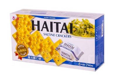 Крекер солёный Haitai Saltine Cracker 141г, Корея