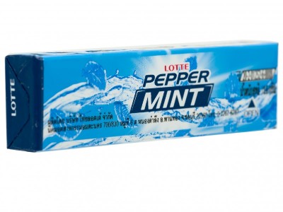 Резинка жевательная Peppermint "Перечная мята" 13,5г. Thai Lotte, Таиланд