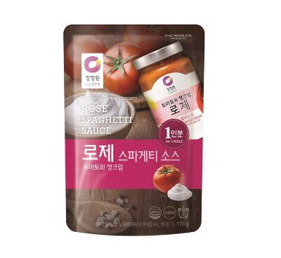 Соус Daesang сливочно-томатный для спагетти Rose spaghetti sauce  170г. Ю.Корея