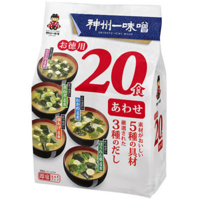 Мисо-суп "Ассорти" (20 порций) "Marukome" 322г. Япония