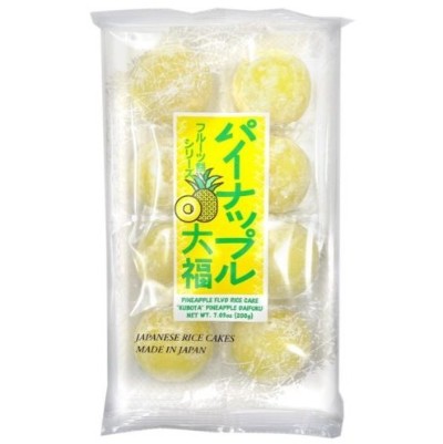 Моти "Ананас"  Kubota Seika Дайфуку ( 8 шт)  200г. Япония