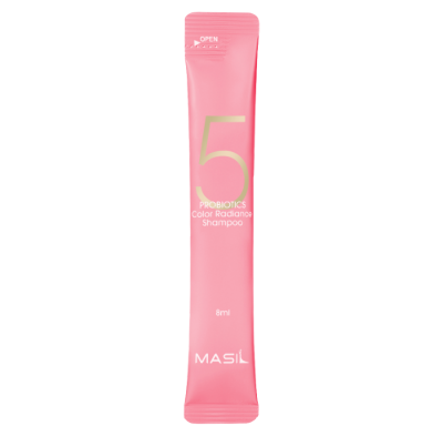Шампунь для сияния волос с пробиотиками, Masil 5 Probiotics Color Radiance 8мл. Ю.Корея