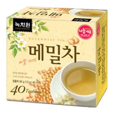 Чай травяной гречишный Nokchawon, 40 п., Корея