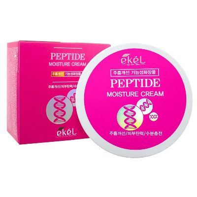 Крем для лица увлажняющий с пептидами Moisture Cream Peptide "Ekel", 100 мл, Корея