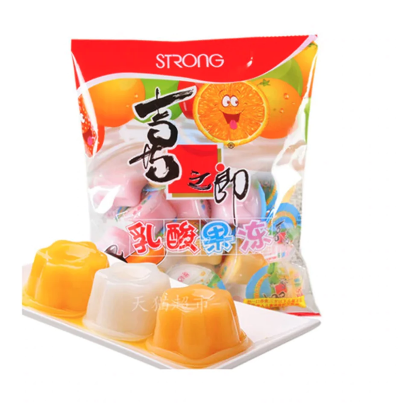 Пудинг Strong "Фруктовое ассорти" Xizhilang Assorted Fruit Jelly 360г. КНР