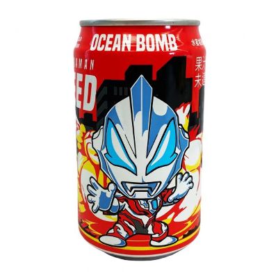 Лимонад Ocean Bomb "Ultraman"  Персик- Йогурт 330мл