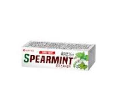 Жевательная резинка LOTTE SPEARMINT классическая мята 26г. Корея