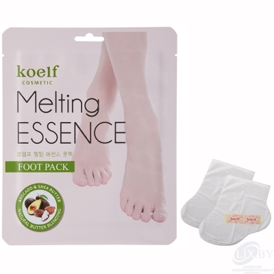 Маска-носочки смягчающая для ног Koelf Melting Essence Foot Pack 1 пара, Корея
