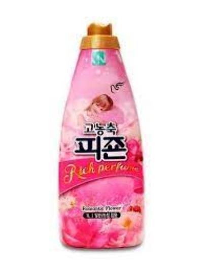 Кондиционер для белья "Rich Perfume Pink Rose" (парфюмированный супер-концентрат с ароматом «Розовый сад») 1 л PIGEON, Корея