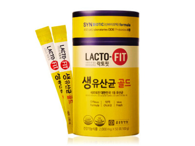 LACTO-FIT -  Пребиотик+ Пробиотик+ Постбиотик Lacto-Fit Gold 2г.*50шт., Корея