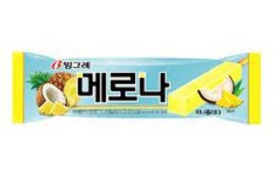 Мороженое  "Melona Pina Colada" Binggrae75г., Корея