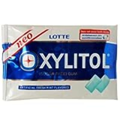 Жев. резинка Xylitol Fresh Mint "Освежающая мята"  Thai Lotte 11,6г.