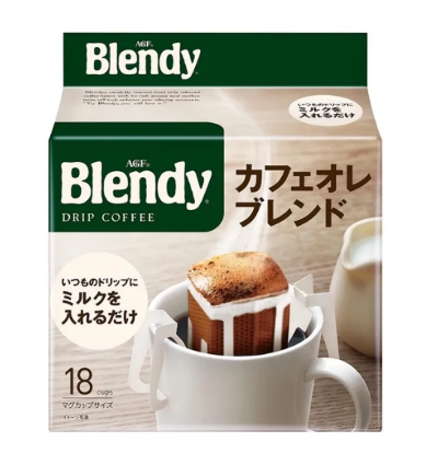 Кофе молотый в дрип пакетах AGF BLENDY MILD OLE BLEND 7г.*8 Япония
