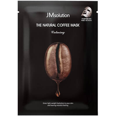 Маска для лица успокаивающая с экстрактом кофе JMSolution Mask The Natural Coffee Calming 30мл