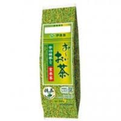 Чай зеленый листовой Ген майча (с обжареным рисом и Маття) 200г. / Япония