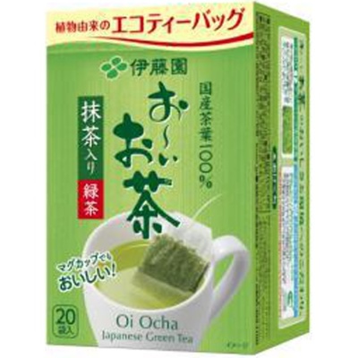 Чай зеленый листовой Генмайча Itoen (20 пакетиков) 40г. Япония