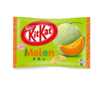Шоколад "Kit Kat" с дыней Kit Kat Nestle Melon Flavor (лимитированная серия) 148г. Япония