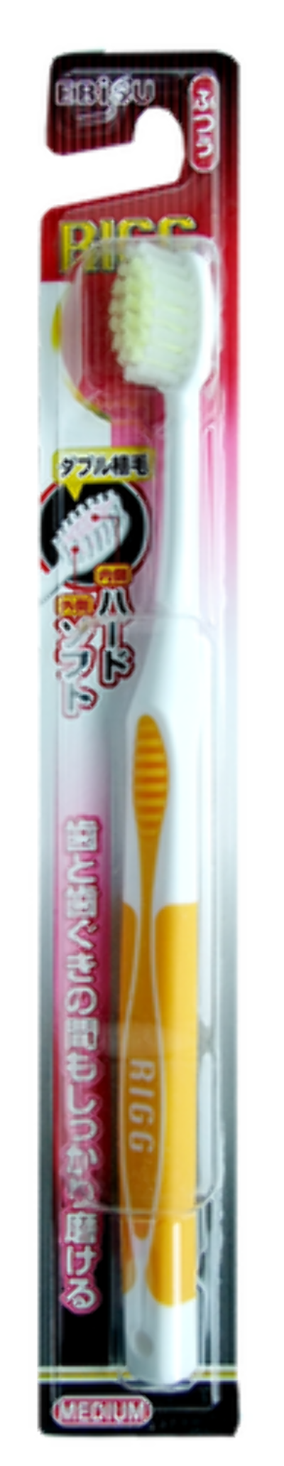 Зубная щетка (комбинированный прямой срез ворса. Мягкая) "EBISU" Япония