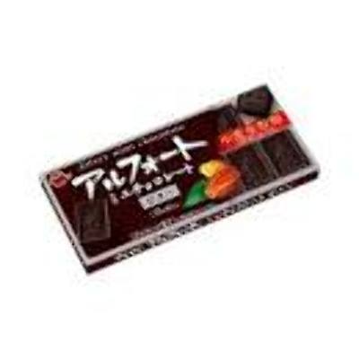Шоколад темный с печеньем Bourbon Alfort Mini Chocolate Bitters 55г. Япония