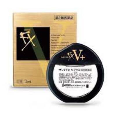 Капли для глаз с витамином В6 и таурином Santen Fx 12мл. Япония