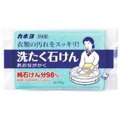 Универсальное хозяйственное мыло "Laundry Soap" для любых типов загрязнений 190г. Япония