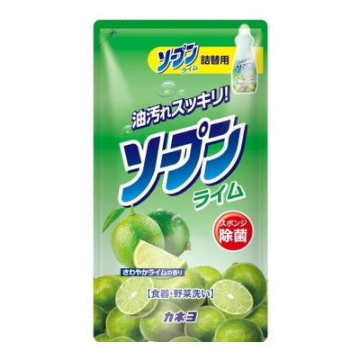 Жидкость для мытья посуды «Kaneyo - Свежий лайм» KAN  500 мл м/у Япония
