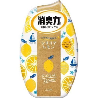 Жидкий освежитель воздуха для комнаты "SHOSHU RIKI" (с ароматом сицилийского лимона) ST  400мл Япония