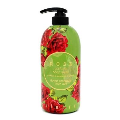 Гель для душа с экстрактом розы Jigott Rose Perfume. 750мл.Ю.Корея