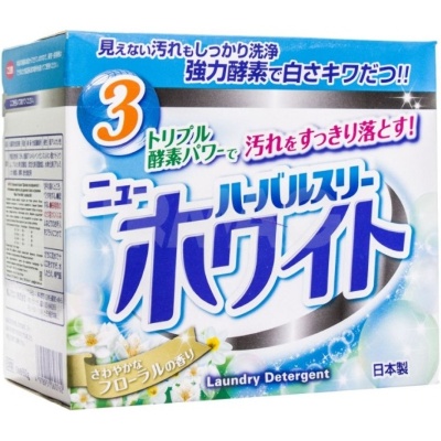 Стиральный порошок с дезодорирующим компонентом, отбеливателем и ферментами Mitsuei, 800г. Япония