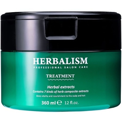 Маска восстанавливающая для волос с аминокислотами и травами Herbalism 360 мл Lador. Ю.Корея