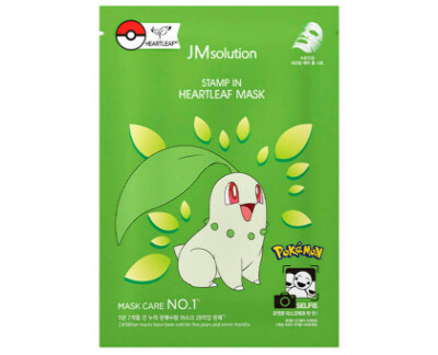 Маска успокаивающая для лица с хауттюйнией сердцевидной, JMSolution 30мл., Ю.Корея