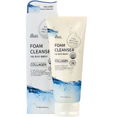 Пенка для умывания с коллагеном, Ekel Foam Cleanser Collagen 180мл.Ю.Корея