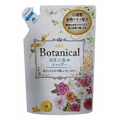 Шампунь увлажняющий "Wins Botanical Shampoo" для волос с растительными экстрактами 370 мл, Япония