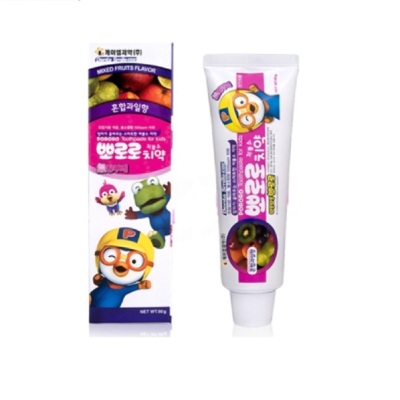 Зубная паста  "Pororo" для детей от 3 лет , со вкусом микса фруктов 90 г KM Ю.Корея