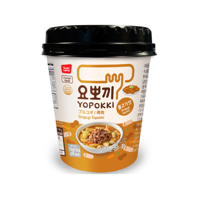 Рисовые клецки б/п (топокки) со вкусом бульгоги Bulgogi Topokki 118г. Ю.Корея