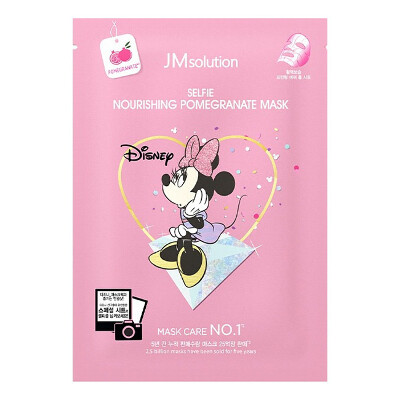 Маска тканевая для лица питательная с гранатом, 30мл. JMSolution Mask Disney Selfie
