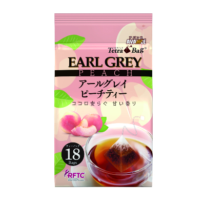 Чай черный с бергамотом и персиком Earl Grey Peach 1,6гр*18шт. AVANCE Япония, Япония