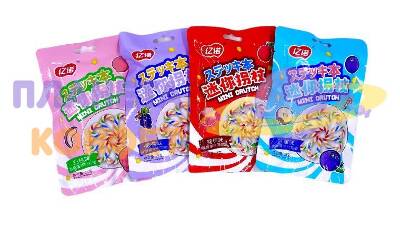 Леденцы iZi MINI CRUTCH (персик/виноград/личи/черника) Yinuo 25г. КНР